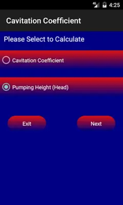 Cavitation Coefficient Lite android App screenshot 4